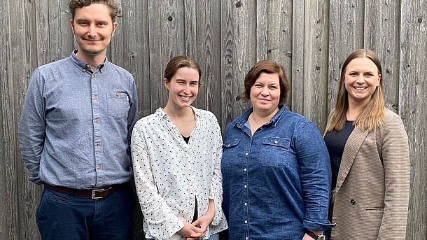 Gruppenfoto der Beteiligten im Projekt